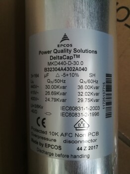 B25667A4457A375德国爱普科斯电力电容