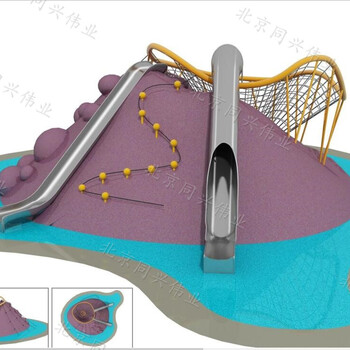 北京同兴伟业室内外滑梯、不锈钢螺旋滑梯逃生滑梯商场幼儿园公园