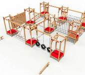 新款非标不锈钢滑梯户外攀爬儿童拓展幼儿园木质组合滑梯儿童游乐设备厂家定制