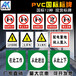 pvc标牌电力标牌挂钩标牌警示标志牌电力安全标志牌
