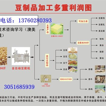 中山三乡、坦洲、神湾豆腐机/一键操作豆腐机