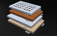 商城外墙雕花铝单板冲孔氟碳铝单板厂家图片1
