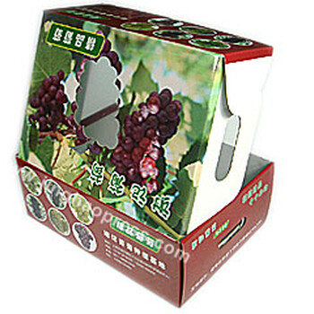 蔬果纸质包装盒瓦楞纸箱包装盒印刷上海老牌彩印