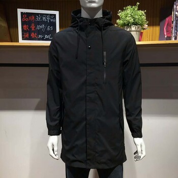 2017男式中長(zhǎng)款羽絨服廣州品牌折扣商務(wù)男裝庫存批發(fā)