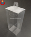 廠家定制PETPVCPP方形透明可折疊塑料透明帶鉤禮品盒