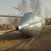 鍍鋅板料塔:大體積飼料罐料塔配件304不銹鋼螺栓