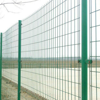 佛山护栏厂生产双边丝护栏框架护栏网