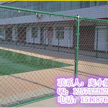厂家9年生产勾花网体育场围栏球场围栏网