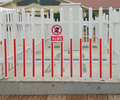 廣東肇慶塑鋼圍墻護欄價格花壇草坪圍欄馬術賽道環保欄桿