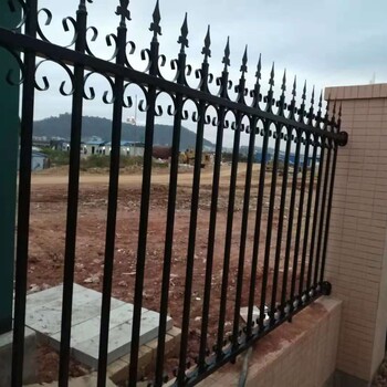广东东莞工厂用铁护栏铁栏杆铁栅栏锌钢围墙护栏厂