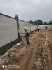 廣東江門地鐵施工防護圍蔽鋼結構護欄烤漆鋼板圍擋