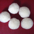 山东纯白纤维球高效净化水改性纤维球厂家图片