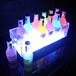 LED发光冰桶亚克力红酒桶订做饮ktv料冰桶酒吧香槟桶展示架