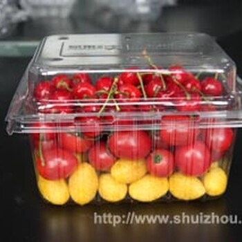 pet60丝吸塑盒水果吸塑盒果蔬透明盒上海食品吸塑厂广舟