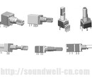 广东升威RA09金属轴旋转电位器图片