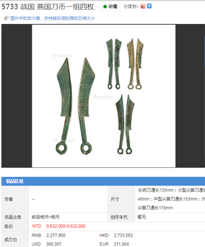 齐国刀币，战国刀币鉴定评估的基本知识