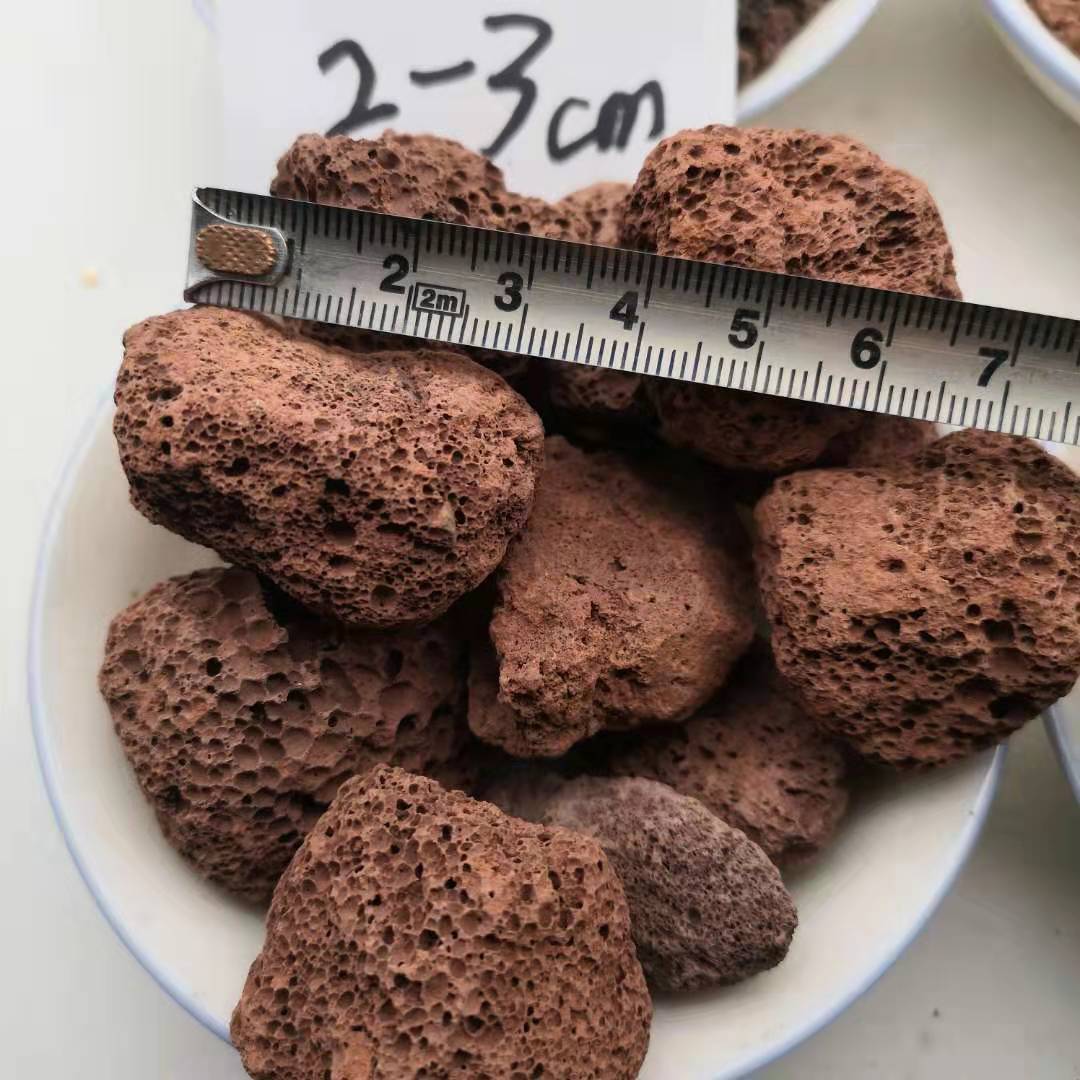 廣州火山石濾料   永順造景用火山巖價格