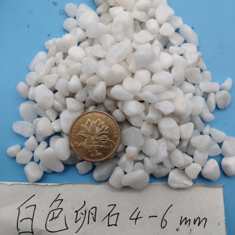 河北白色水洗石   永順白色碎石卵石供應(yīng)商