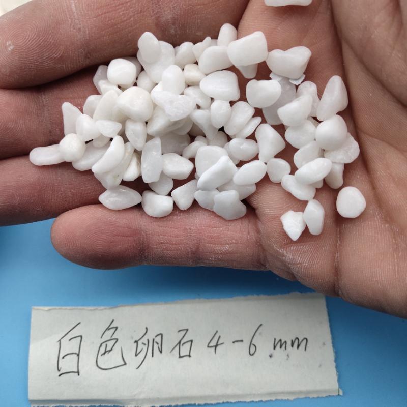 天津白色水洗石   永順白色碎石卵石