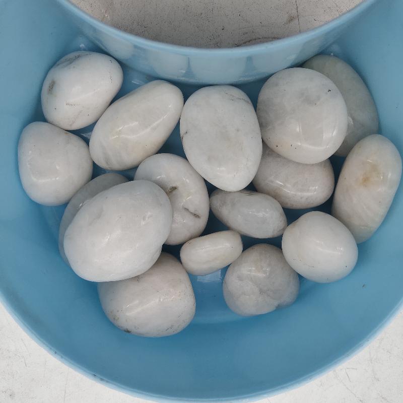 北京白色鵝卵石   永順純白鵝卵石廠家