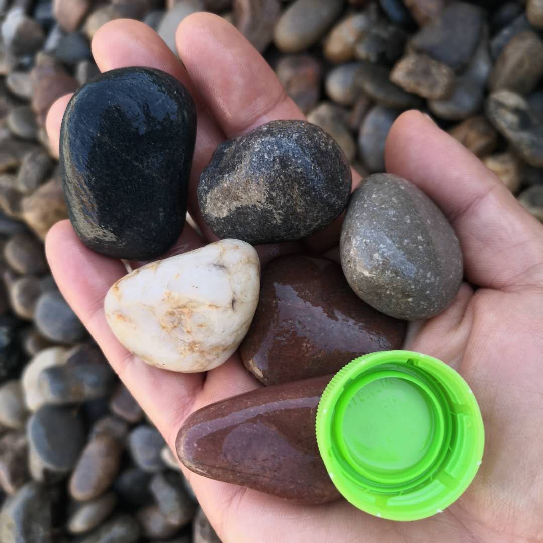 山東鵝卵石   永順黑色鵝卵石廠家