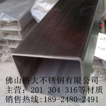 大口径304不锈钢方管规格80x80x1.5价格