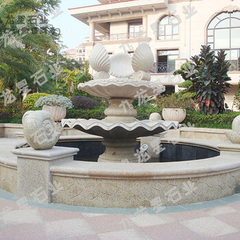 石材雕塑喷泉做个大理石喷泉要多少钱