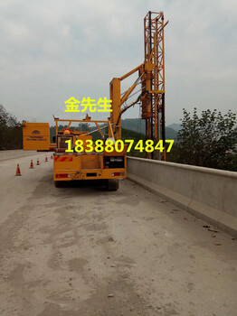 云南华丽高速公路15标桥梁桩基施工突破百根大关华丽高速建设与养护桥检车出租