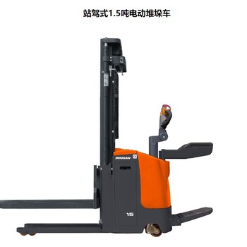 煙臺黃務手動油壓裝卸堆高叉車1150長地牛液壓小拖車