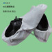 加厚无纺布覆膜60克耐磨防尘防水防油防滑一次性鞋套