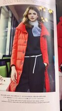 杭州时尚年轻款专柜品牌水之恋19年冬装大码棉衣尾货走份批发直播服装货源进货渠道图片