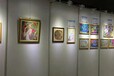 展会屏风展板八棱柱书画展板学校广告摄影展板PVC展板展架