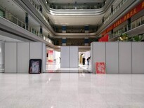 出租画展临时展板,八棱柱挂画展板租赁搭建图片3