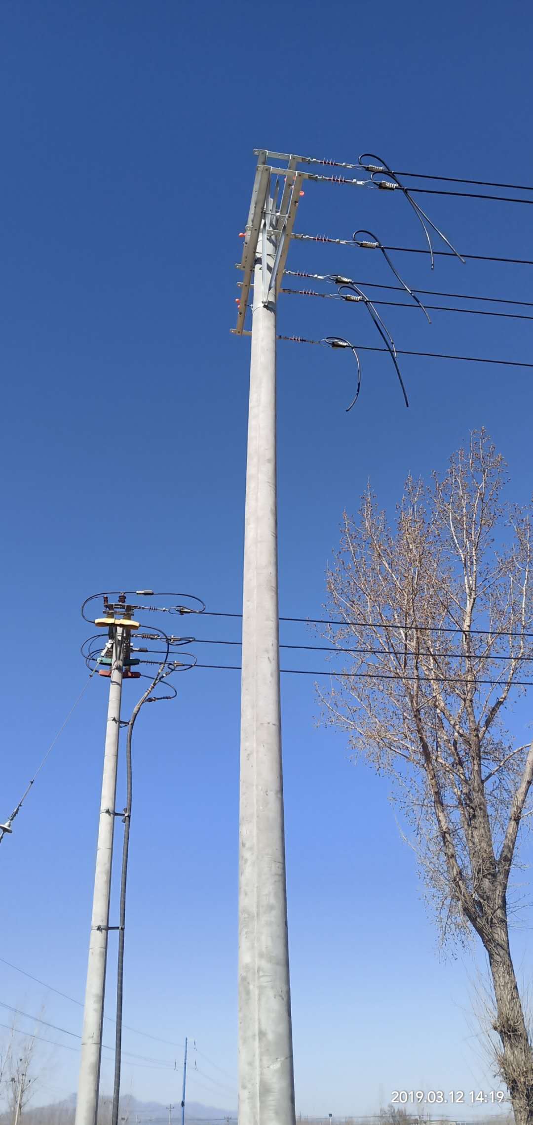河北邢台8米通信电杆性能混凝土电杆配套销售