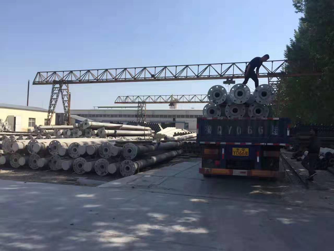 天津红桥区HZ-300等径电杆非预应力水泥电杆厂价