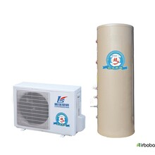 普瑞思頓家用空氣能熱水器分體機260L冷媒循環LWH-5.3C搪瓷內膽圖片