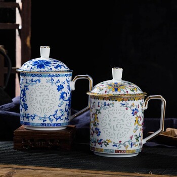 集團(tuán)成立100周年紀(jì)念品茶杯定制慶典紀(jì)念禮品