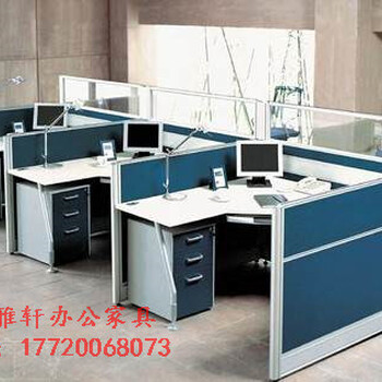 现代简约款办公家具组合/屏风隔断办公桌