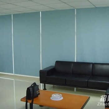 北京窗帘定做会议室铝百叶窗帘办公室铝百叶窗帘定做北京布艺窗帘会议室遮光卷帘