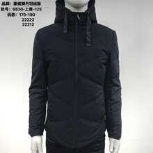 19年冬季羽绒服男装批发秋冬服装批发图片