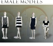 玻璃鋼模特廠展示模特道具深圳櫥窗展示模特銷售