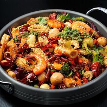 荤素搭配,麻辣鲜香,成都麻辣香锅培训哪家好图片