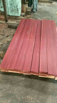 巴劳木厂家可定制加工防滑槽巴劳木园洲木业