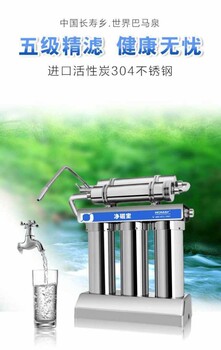 深圳厂家供应巴马泉磁化活水机家用厨房学校净水器设备批发