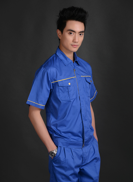 夏装工作服