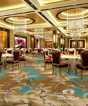 宾馆酒店华德地毯河南郑州巩义地毯厂家用商用工程地毯尼龙印花现货地毯
