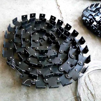 传动链条厂家异形工业金属链条定制双节距滚子输送链条