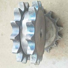 和縣雙節(jié)距鏈輪加工工業(yè)傳動304不銹鋼鏈輪雙排鏈片臺式輪定做