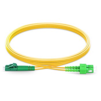 LC/APC-SC/APC双工单模OS2光纤跳线