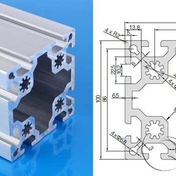  3535 aluminum profile door frame Changzhou industrial aluminum profile sunlight room